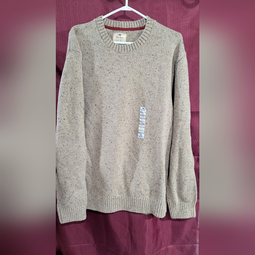 Men's Wind River Heritage Medium Brown Sweater XL